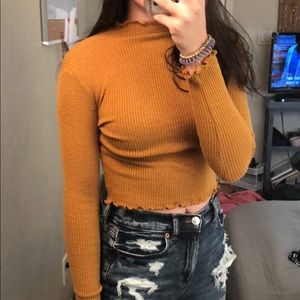 long sleeve turtle neck!